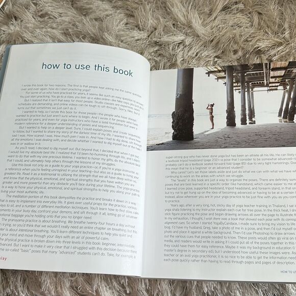 Namaslay Softcover Instructional Yoga Book By Candace Moore - Picture 8 of 17